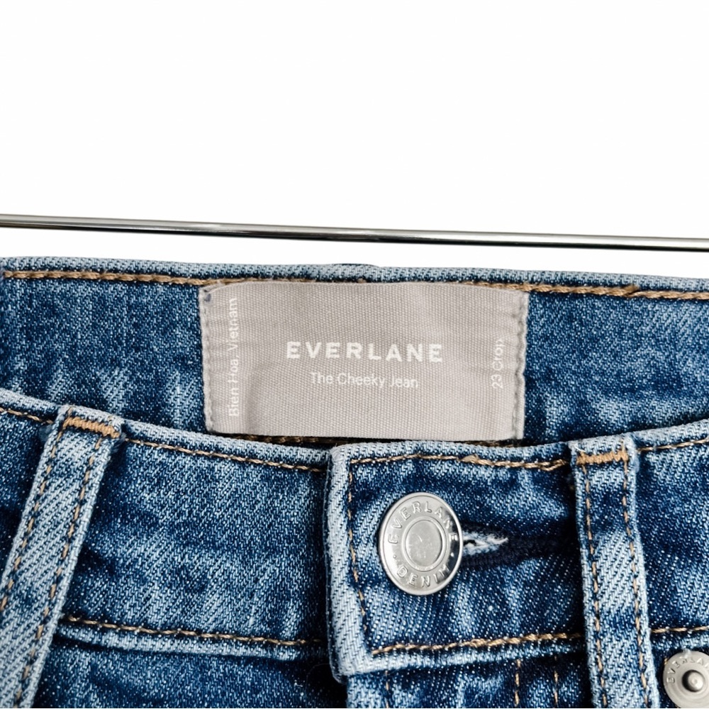 Everlane The Cheeky Jean Crop Medium Wash Women’s 23 Crop - Picture 7 of 11
